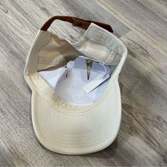 NEW Madewell Organic Cotton Broken-In Baseball Cap In Albaster MD497 - Picture 3 of 4